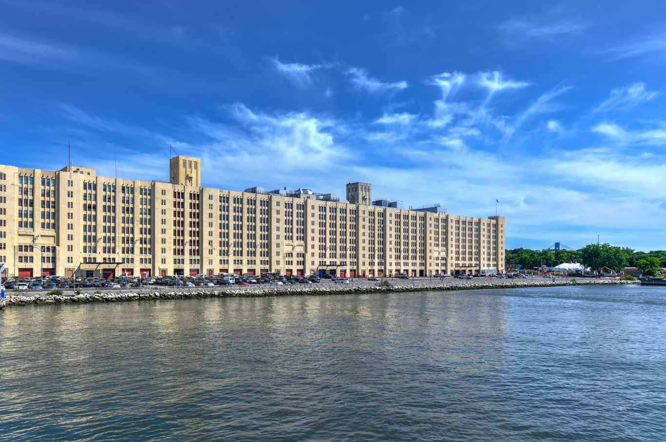Outside of the Brooklyn Army Terminal